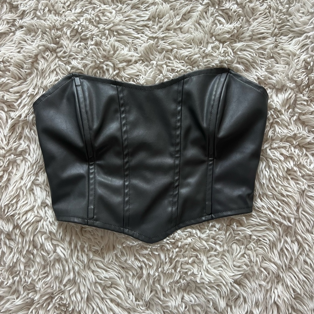 Princess Polly Grey Bustier - Picture 2 of 8